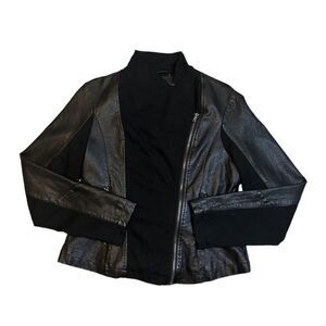 Signature Studio Faux Leather Jacket